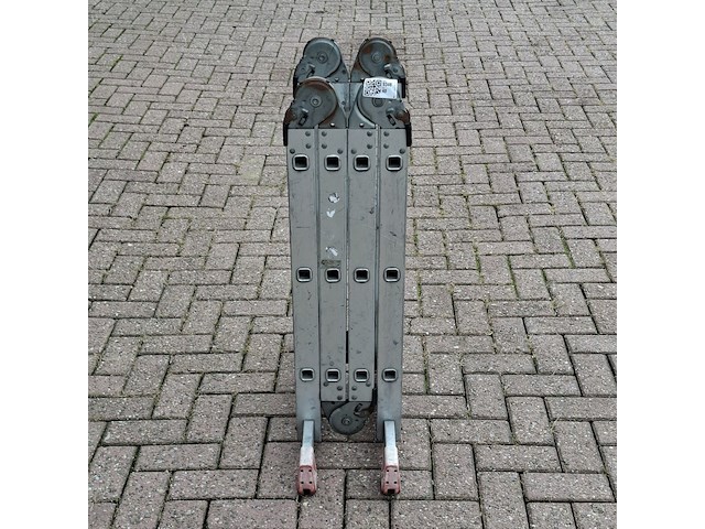Multifunctionele ladder, jumbo, hobby | 4x3 treden - afbeelding 2 van  4