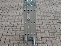 Multifunctionele ladder, jumbo, hobby | 4x3 treden - afbeelding 3 van  6