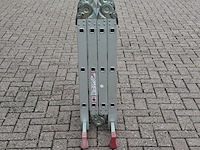 Multifunctionele ladder, jumbo, hobby | 4x3 treden - afbeelding 3 van  6
