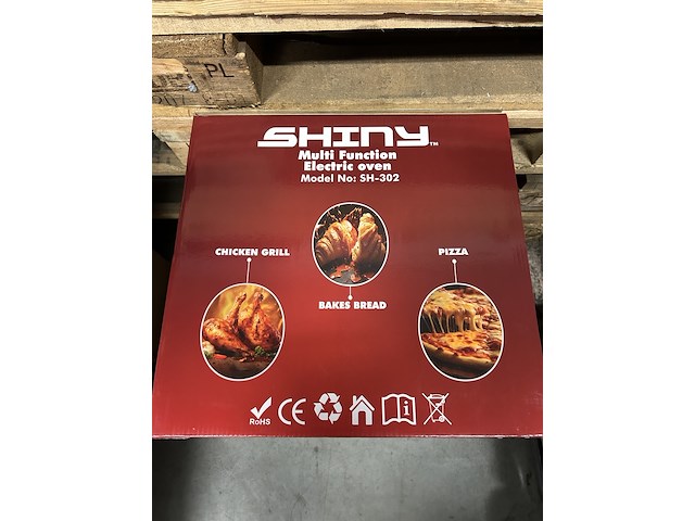 Multifunctionele oven 1000w, shiny, sh-302 - afbeelding 3 van  3