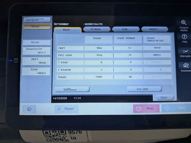 Multifunctionele printer konica minolta, c302302 - afbeelding 4 van  9