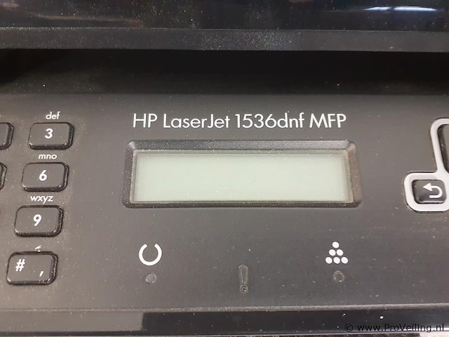 Multifunctionele printer laserjet 1536dnf mfp - afbeelding 2 van  7