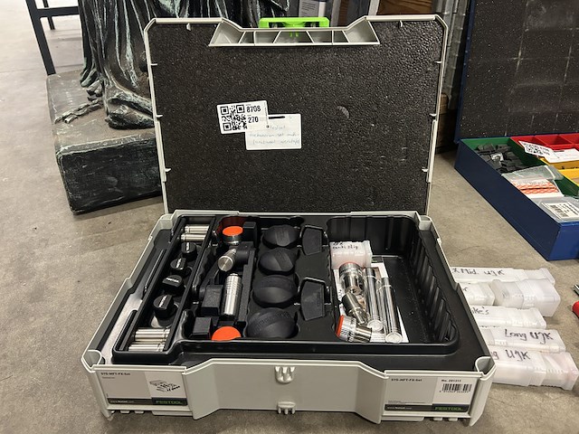 Multifunctionele set toebehoren werktafel in systainer festool - afbeelding 1 van  6