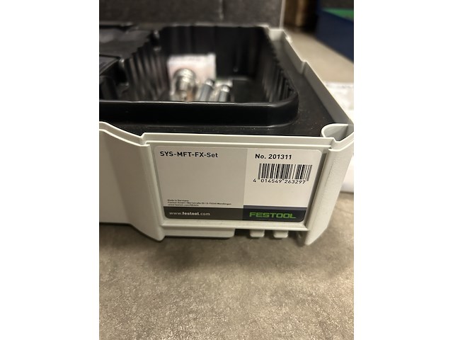 Multifunctionele set toebehoren werktafel in systainer festool - afbeelding 6 van  6