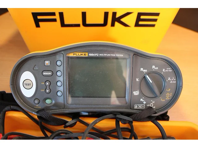 Multifunctionele tester fluke 1664fc. - afbeelding 2 van  3