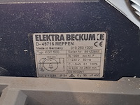 Multifunctionele zaagmachine , elektra beckum, kgt 500 profiline - afbeelding 3 van  12