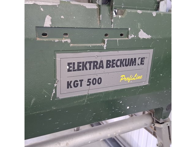 Multifunctionele zaagmachine , elektra beckum, kgt 500 profiline - afbeelding 4 van  12