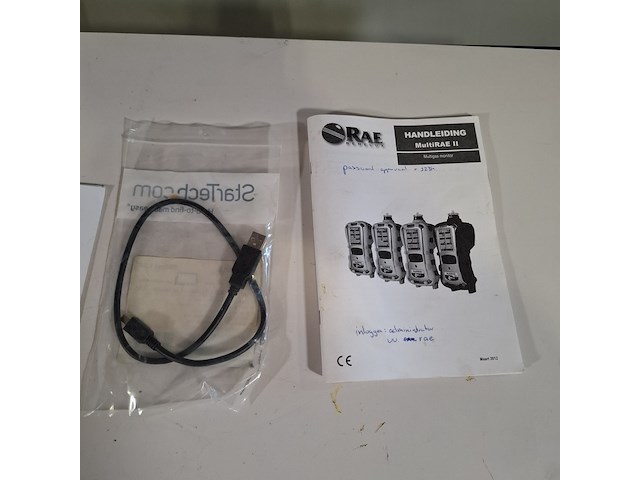 Multigas meter, rae, multi rae pgm 2608 - afbeelding 8 van  10