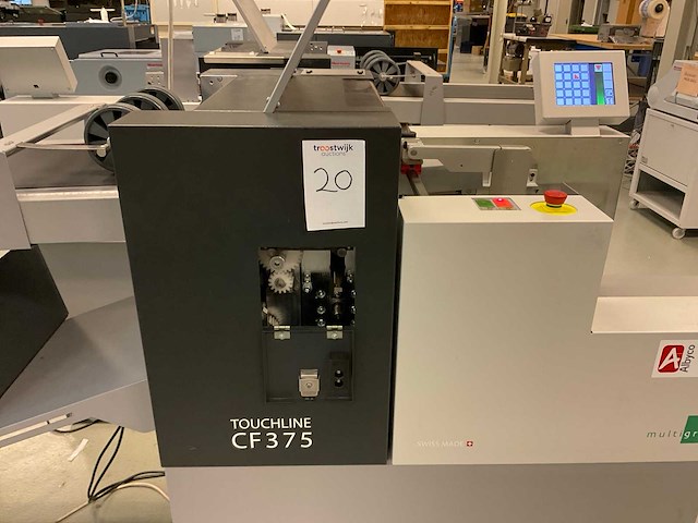 Multigraf touchline cf375 vouwmachine - afbeelding 2 van  11