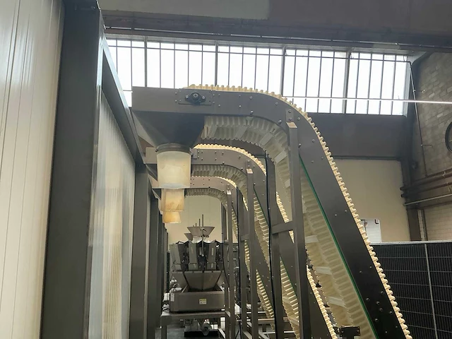 Multihead weigher schud zeef machine met opvoerband - afbeelding 10 van  23