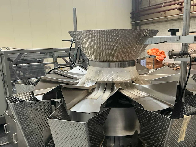 Multihead weigher schud zeef machine met opvoerband - afbeelding 2 van  16