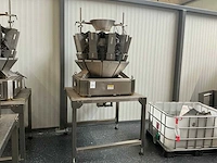 Multihead weigher schud zeef machine met opvoerband - afbeelding 10 van  16