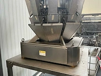Multihead weigher schud zeef machine met opvoerband - afbeelding 15 van  16