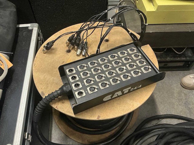 Multikabel ca 25m op haspel met aansluitblok - afbeelding 1 van  6