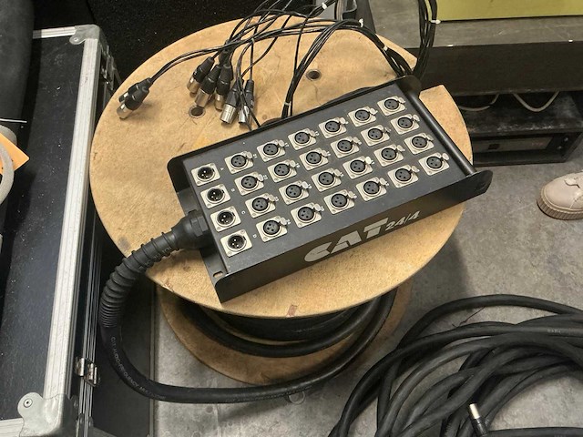 Multikabel ca 25m op haspel met aansluitblok - afbeelding 2 van  6