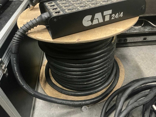 Multikabel ca 25m op haspel met aansluitblok - afbeelding 4 van  6