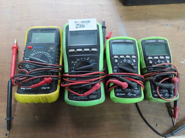 Multimeter (4x) - afbeelding 1 van  1