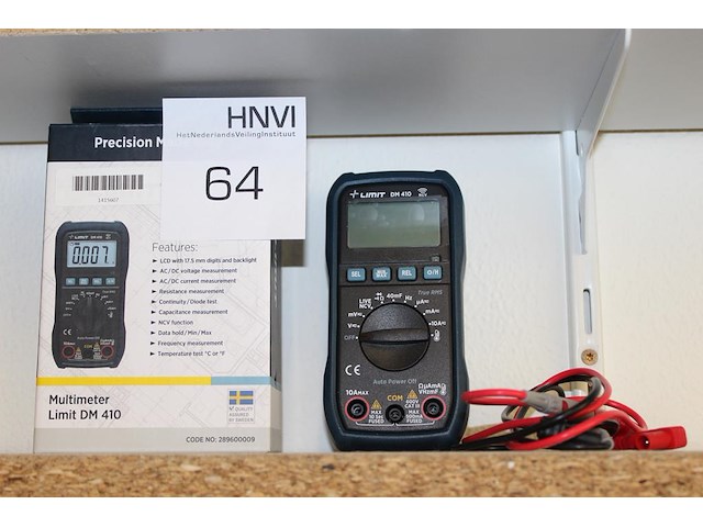 Multimeter limit dm410. - afbeelding 1 van  2