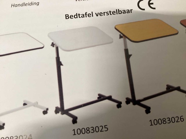 Multimotion bedtafel grijs - afbeelding 1 van  3