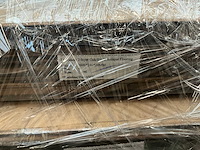 Multiplank eiken antiek gebrand en geborsteld parketvloer (29,36 m2) - afbeelding 3 van  6