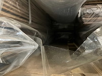 Multiplank eiken antiek gebrand en geborsteld parketvloer (41,73 m2) - afbeelding 5 van  7