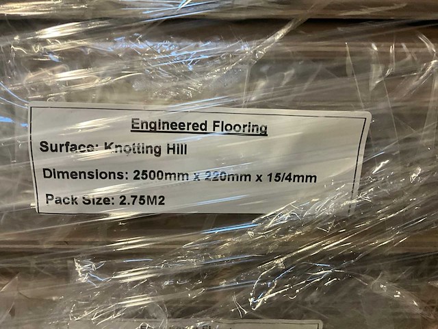 Multiplank eiken knotting hill parketvloer (55 m2) - afbeelding 2 van  3