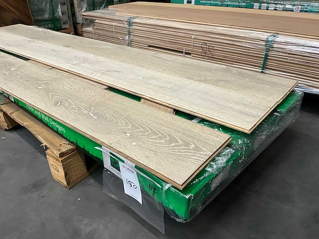 Multiplank eiken knotting hill parketvloer (8,71 m2) - afbeelding 3 van  4