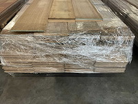Multiplank eiken kwartiers gezaagd parketvloer (38,59 m2) - afbeelding 3 van  5