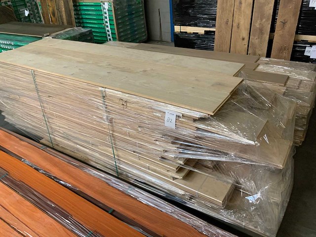 Multiplank eiken rustiek a (72 m2) - afbeelding 2 van  2