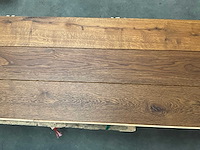 Multiplank eiken rustiek a/b parketvloer (7,09 m2) - afbeelding 1 van  3