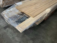 Multiplank eiken rustiek b parketvloer (27 m2) - afbeelding 2 van  5