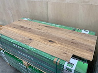 Multiplank eiken rustiek parket (mocha)(118,90 m2) - afbeelding 1 van  2