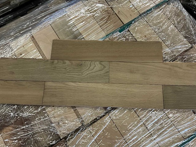 Multiplank eiken select parketvloer (13,04 m2) - afbeelding 1 van  2