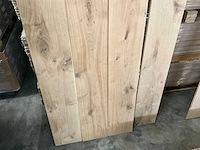 Multiplank eiken shrunk parketvloer (55 m2) - afbeelding 1 van  3