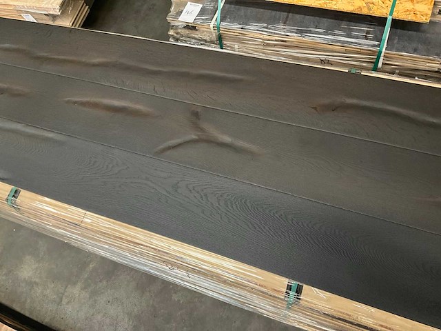 Multiplank europees eiken antiek parketvloer (47 m2) - afbeelding 1 van  3