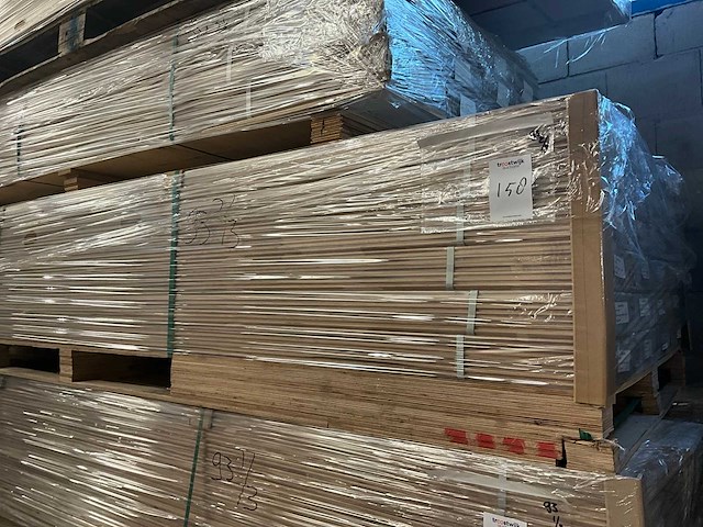 Multiplank europees eiken antiek parketvloer (86,4 m2) - afbeelding 3 van  3