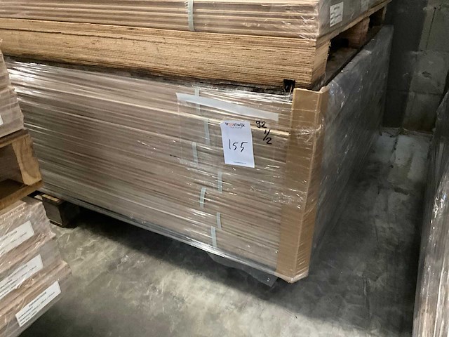 Multiplank europees eiken antiek parketvloer (87.36 m2) - afbeelding 3 van  3