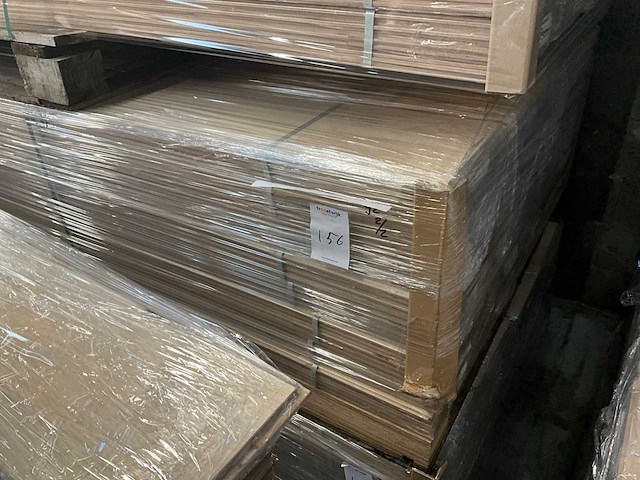 Multiplank europees eiken antiek parketvloer (99,84 m2) - afbeelding 3 van  3