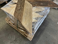 Multiplank hongaarse punt 45° cotswolds (oud eiken) parketvloer (3,22 m2) - afbeelding 2 van  3