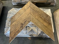 Multiplank hongaarse punt 45° cotswolds (oud eiken) parketvloer (5,69 m2) - afbeelding 1 van  3