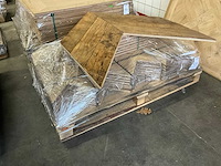 Multiplank hongaarse punt 45° cotswolds (oud eiken) parketvloer (5,69 m2) - afbeelding 3 van  3