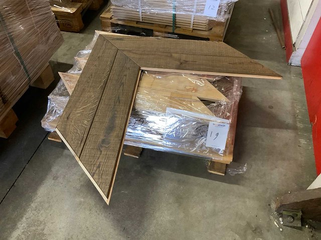 Multiplank hongaarse punt 45° eiken knotting hill parketvloer (2,3 m2) - afbeelding 2 van  2