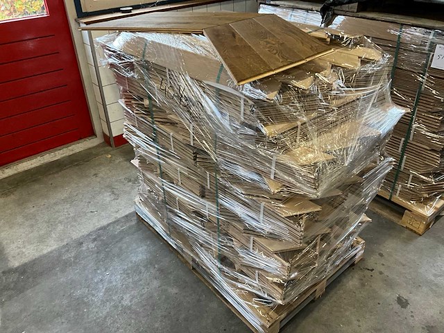 Multiplank hongaarse punt 60° eiken knotting hill (103 m2) - afbeelding 3 van  4