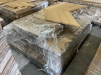 Multiplank hongaarse punt 60° eiken rustiek a (13 m2) - afbeelding 3 van  3