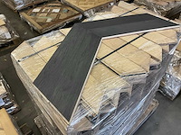 Multiplank hongaarse punt 60° eiken rustiek a (40,39 m2) - afbeelding 2 van  3