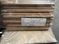 Multiplank oud eiken (reclaimed) parketvloer (20,13 m2) - afbeelding 3 van  6