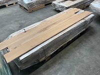 Multiplank oud eiken (reclaimed) parketvloer (20,13 m2) - afbeelding 6 van  6