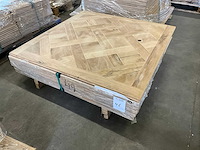 Multiplank paneel eiken antiek parketvloer (9x) - afbeelding 2 van  2