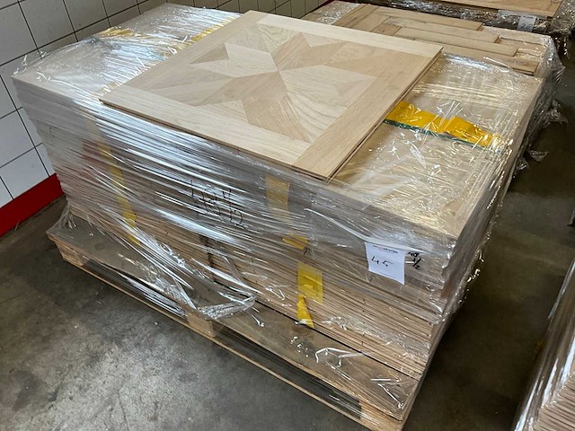 Multiplank paneel eiken parketvloer (51,84 m2) - afbeelding 2 van  3