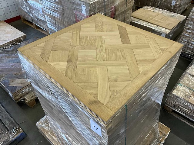 Multiplank paneel eiken select parketvloer (34,56 m2) - afbeelding 1 van  2